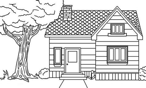 house coloring pages  coloring pages