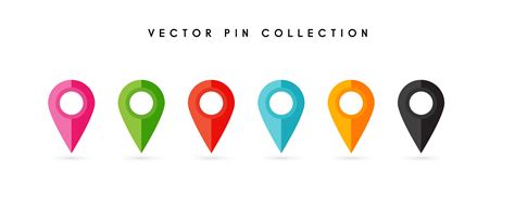 location pin map pin flat icon vector design  vector art