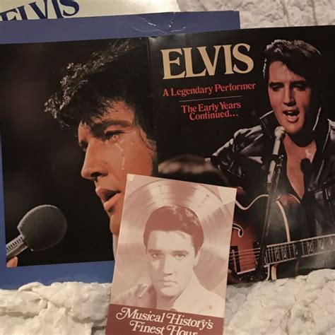 elvis a legendary performer vol 2 1976 vintage vinyl lp record ebay
