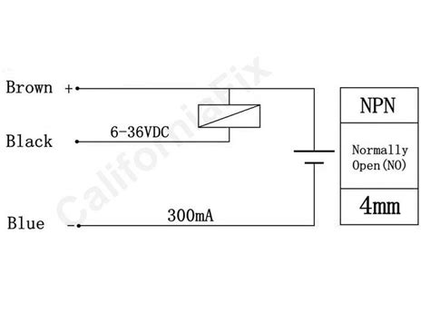 pic   connect  inductive proximity sensor switch npn dc   picf