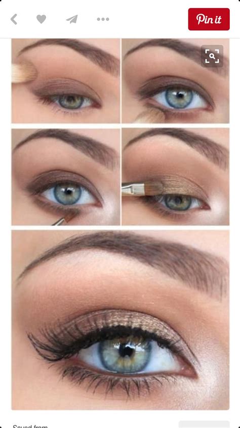 soft warm brown and golds great for green and blue eyes eye makeup