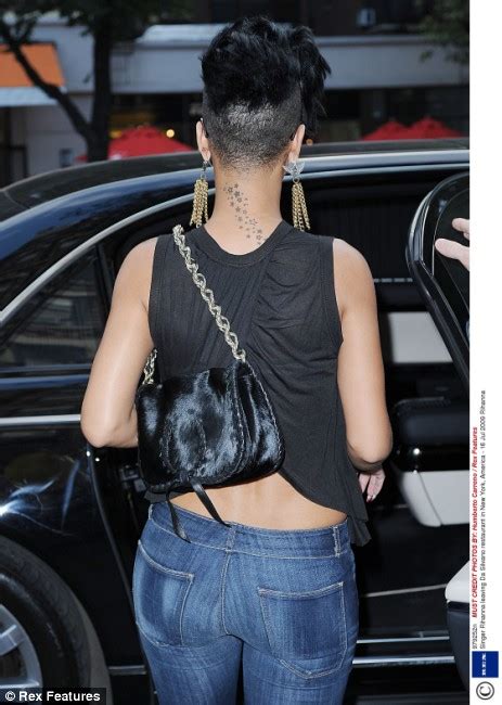 Hair Today Gone Tomorrow Rihanna Unveils Her Edgy Mohican Style Cut