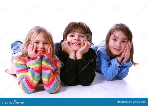 kids stock image image  cousins expression happy