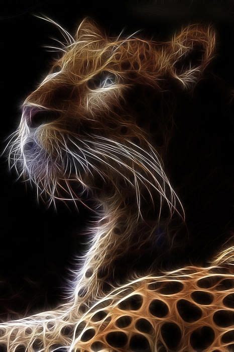Panther By Tilly Williams New Media Art Fractal Art Concept Art