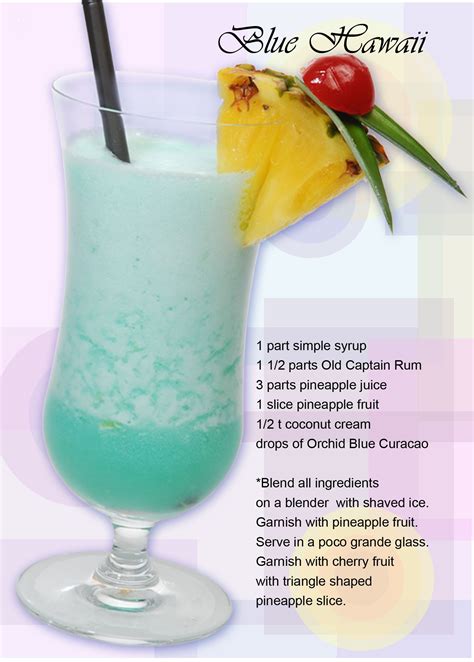 Blue Hawaiian Recipe Drink