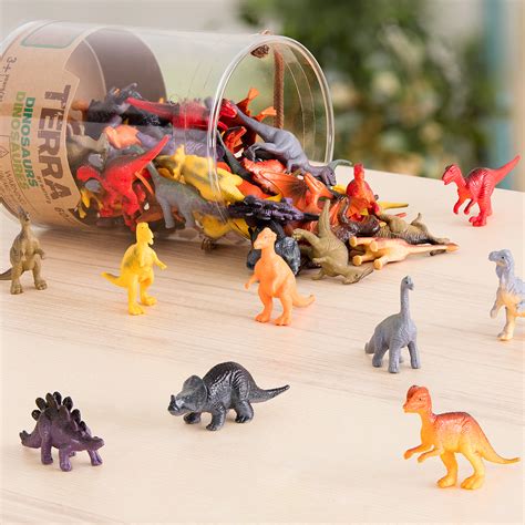 assorted miniature dinosaurs small dinosaur toys toy sets  kids