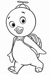 Backyardigans Coloring Pages Pablo Printable Print Kids Cool2bkids Tasha Tv Getcolorings Colouring Shows Color Template Choose Board sketch template