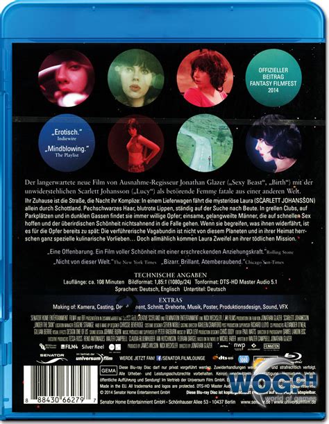 Under The Skin Blu Ray [blu Ray Filme] • World Of Games