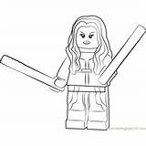 Lego Coloring Pages Mockingbird Hawkeye Coloringpages101 Online sketch template