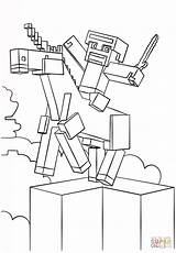 Coloring Pages Dantdm Popular Minecraft sketch template