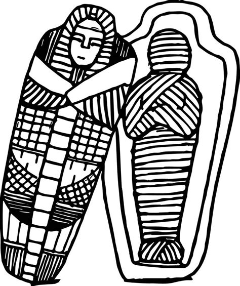 awesome sarcophagus coloring page coloring pages egyptian art
