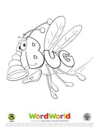 wordworld coloring pages ideas   coloring pages coloring