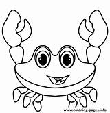 Crabe Maternelle Joyeux Granchi Caranguejos Superzings sketch template