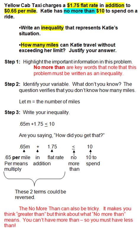 solving word problems  algebra inequalities