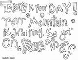 Coloring Pages Seuss Dr Quotes Quote Sheets sketch template
