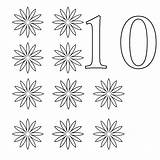 Number Coloring Pages Print sketch template