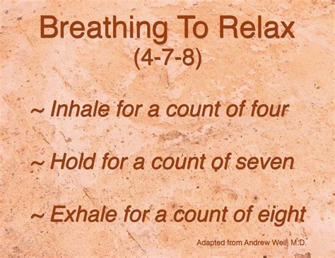 Cheat Sheet For 4 7 8 Breathing Technique Needs Continuous Use Twice