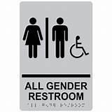 Restroom Accessible Braille Rre sketch template