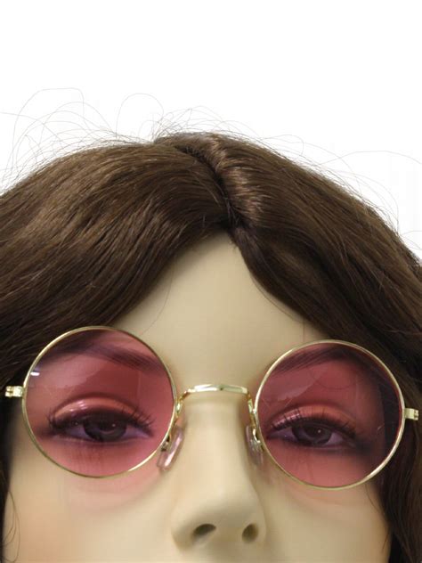 John Lennon Style Hippie Sunglasses 1970s Vintage Glasses