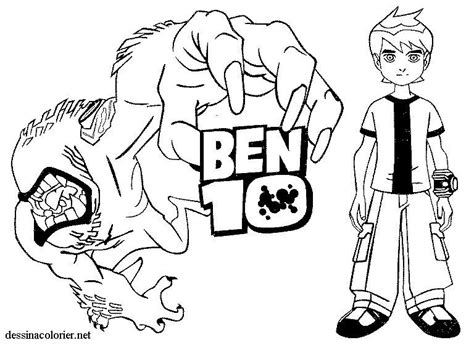 ben  cartoons page   printable coloring pages