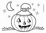 Coloring Halloween Pages Scary Printable Popular sketch template