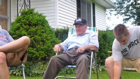 My 91 Year Old Grandpa Telling A Story Doovi