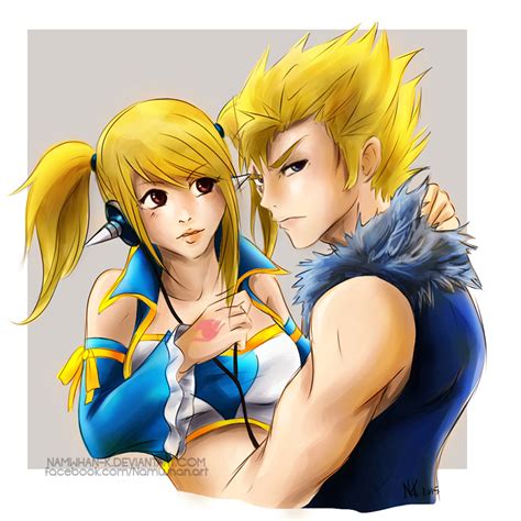 Lucy X Laxus By Namwhan K On Deviantart