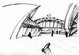 Sydney Opera House Sketches Bridge Coroflot Bogdan Nacu sketch template