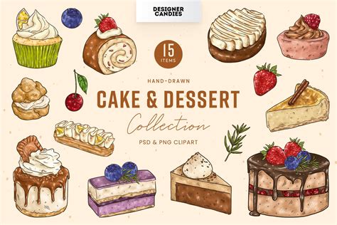 cakes  dessert clipart illustration design cuts