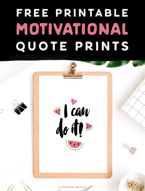 printable motivational quotes  work