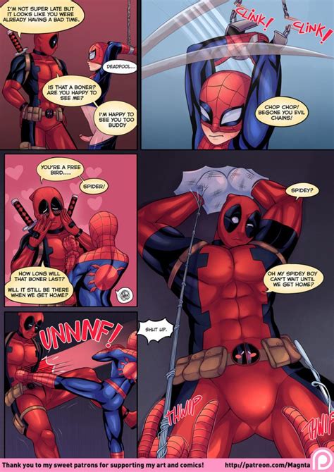 spider man vs deadpool rescued freeadultcomix free online anime hentai erotic comics