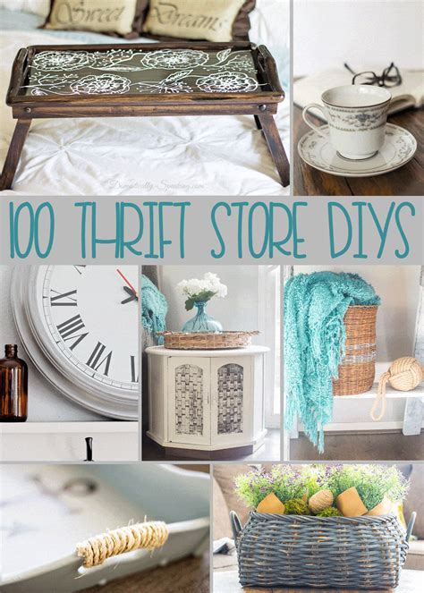 100 Thrift Store Diy Projects Domestically Speaking