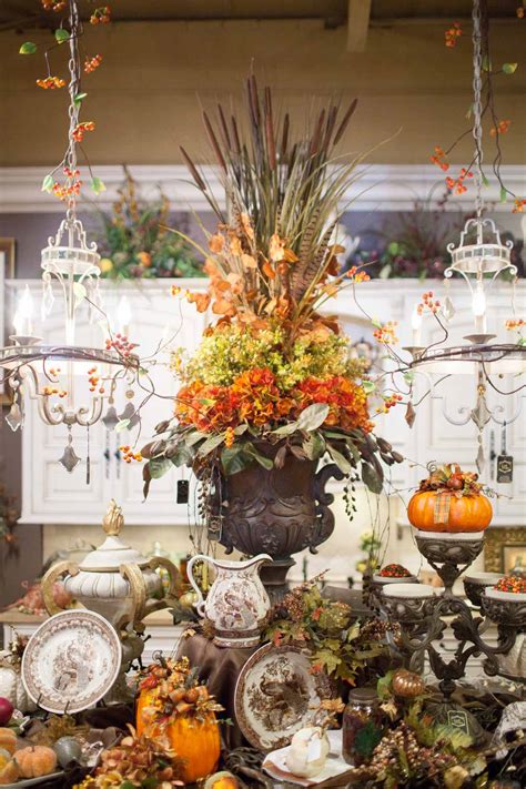 luxury fall home decor floral arrangements linly designs