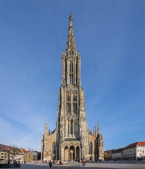 tallest building  earth     ft ulm minster  ulm germany architecture