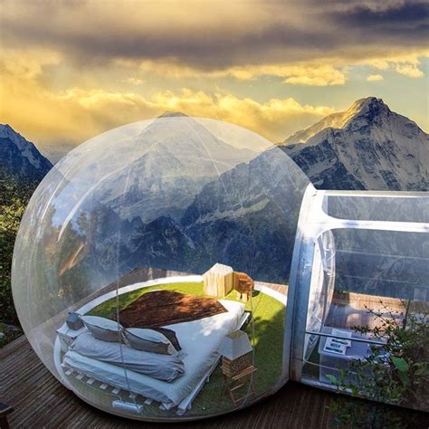 inflatable bubble house outdoor bubble tent  camping