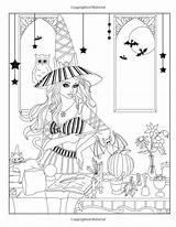 Witch Adults Witches Burnette Starry Spellbinding Deadpool sketch template