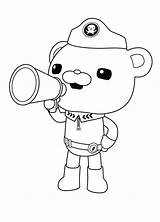 Octonauts Coloring Pages Gups Getcolorings Getdrawings sketch template