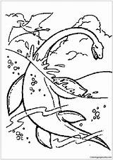 Dinosaurios Colorear Coloring Plesiosaurus Pages Para Dinosaur King Dibujos Plantillas Imprimir Animales Color Online Coloringpagesonly Card Kids Imagen Print sketch template