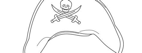 pirate hat template large