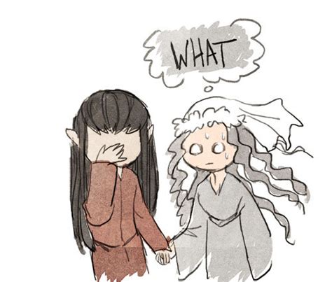 Givenclarity Elrond And Celebrian’s Cute Wedding ﾉ ヮ ﾉ ･ﾟ Feat One