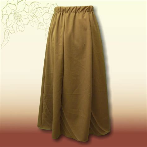 six panel elastic waistband skirt kosherpatterns