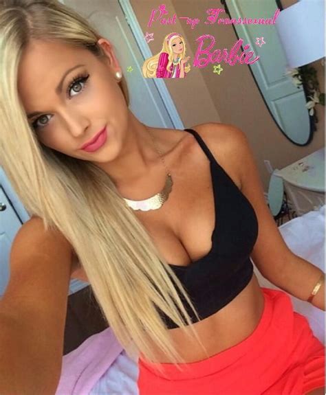 post op transsexual barbie blonde selfies girls selfies women