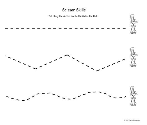 printable cutting worksheets  preschoolers lexias blog