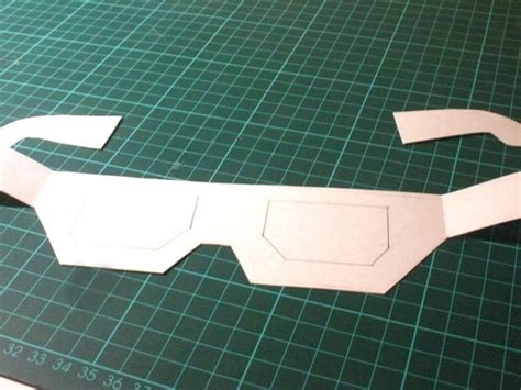 3d Glasses · How To Make Eyewear · Papercraft On Cut Out