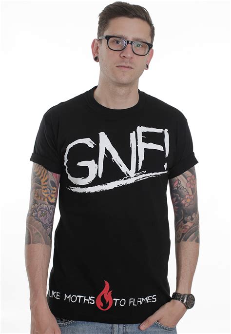Like Moths To Flames Gnf T Shirt Official Post Hardcore