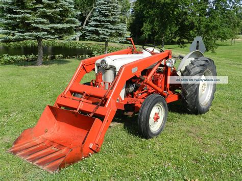 ford  tractor front hydraulic loader