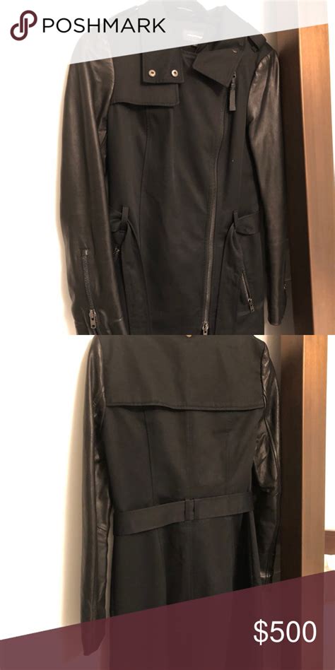 mackage trench coat mackage leather jacket mackage