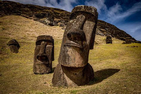 easter island statues   york times