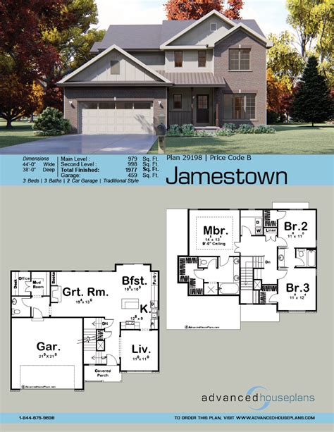 traditional house floor plans  story