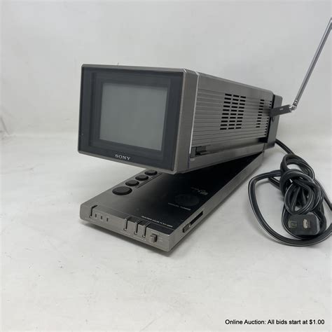 Vintage Sony Kv 4000 Trinitron Color Television Tv 1982 W Power
